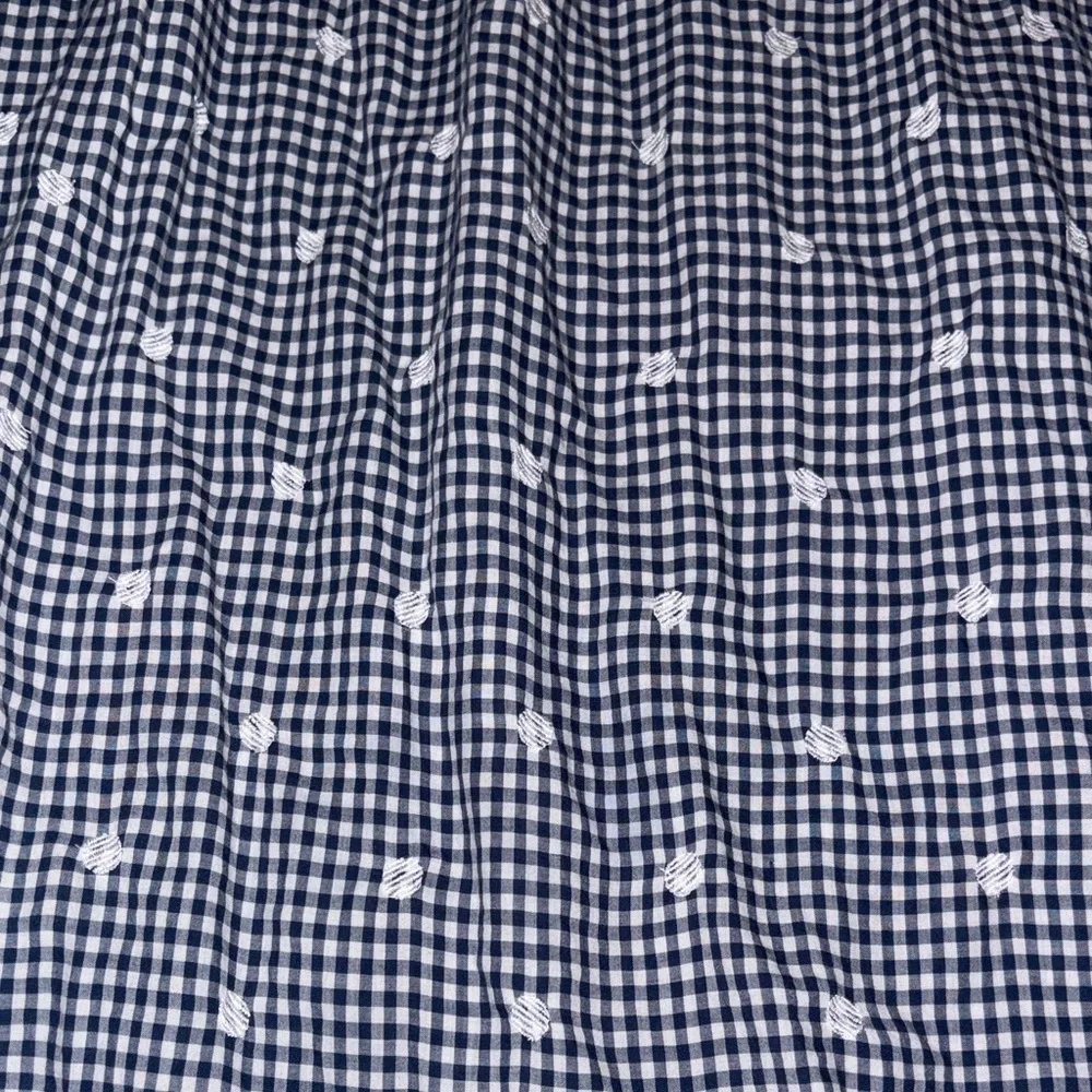 Gently Loved Embroidered Gingham Faux-Wrap Tie-Waist Midi Dress by Madewell - Picture 2 of 16